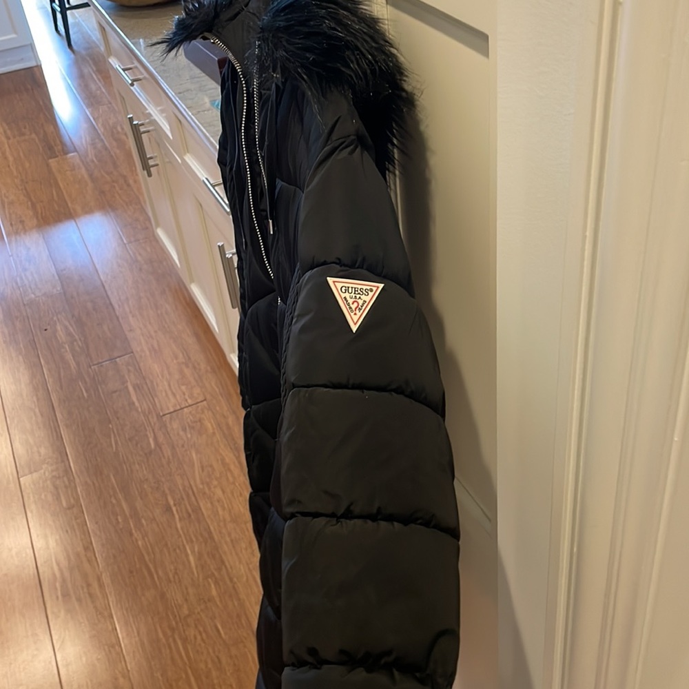 Guess Eco Celia Down Puffer Coat Gem